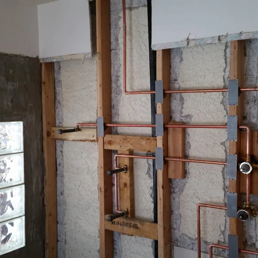 Copper pipe installation for Burst Pipe Repair in Woodstock