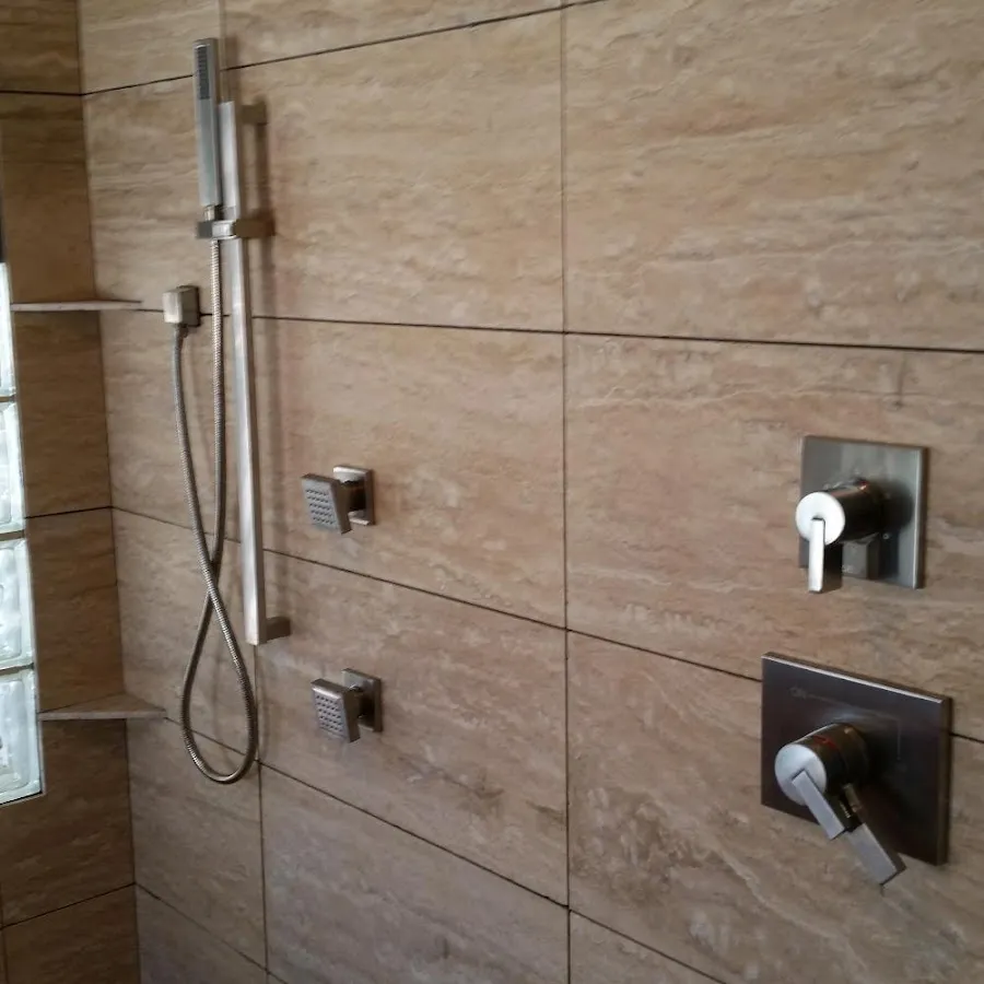 Shower fixture installation for Gas Line Repair in Woodstock